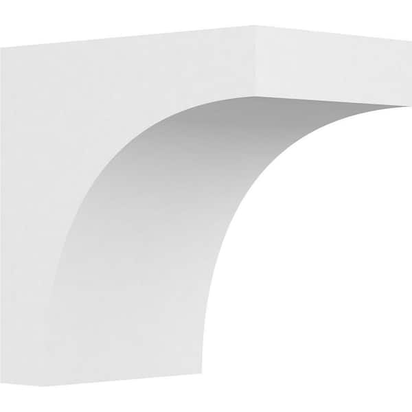 Ekena Millwork 5 in. x 8 in. x 8 in. Standard Stockport Architectural Grade PVC Corbel