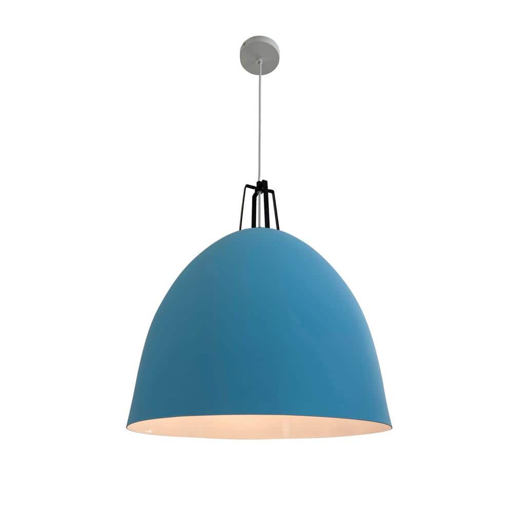 Kin 1-Light Light Blue Standard Dome Pendant
