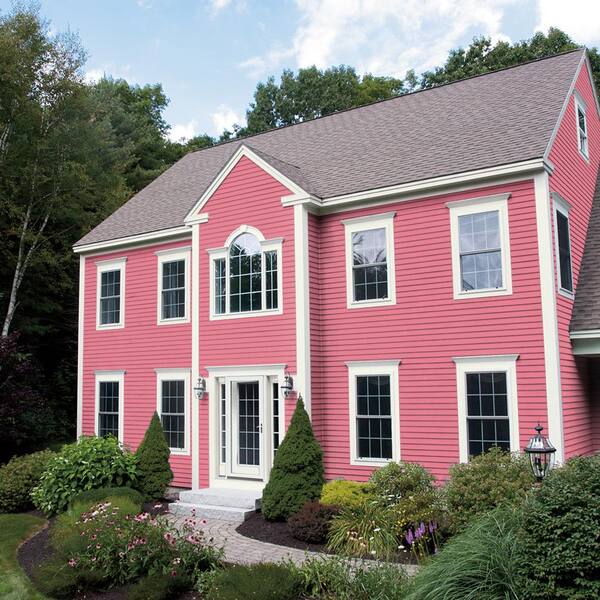 BEHR PREMIUM PLUS 8 oz. #120B-6 Watermelon Pink Satin Enamel  Interior/Exterior Paint & Primer Color Sample B370316 - The Home Depot
