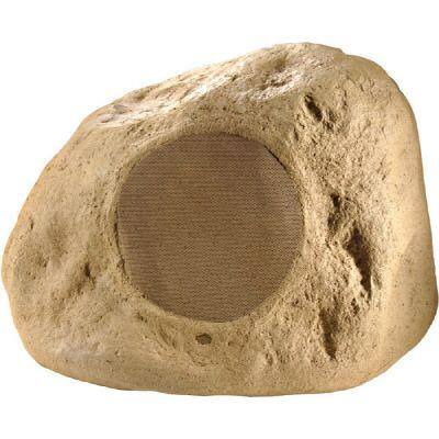 NXG 10 in. 150-Watt Sandstone Weather-Resistant Subwoofer Rock Speaker-DISCONTINUED