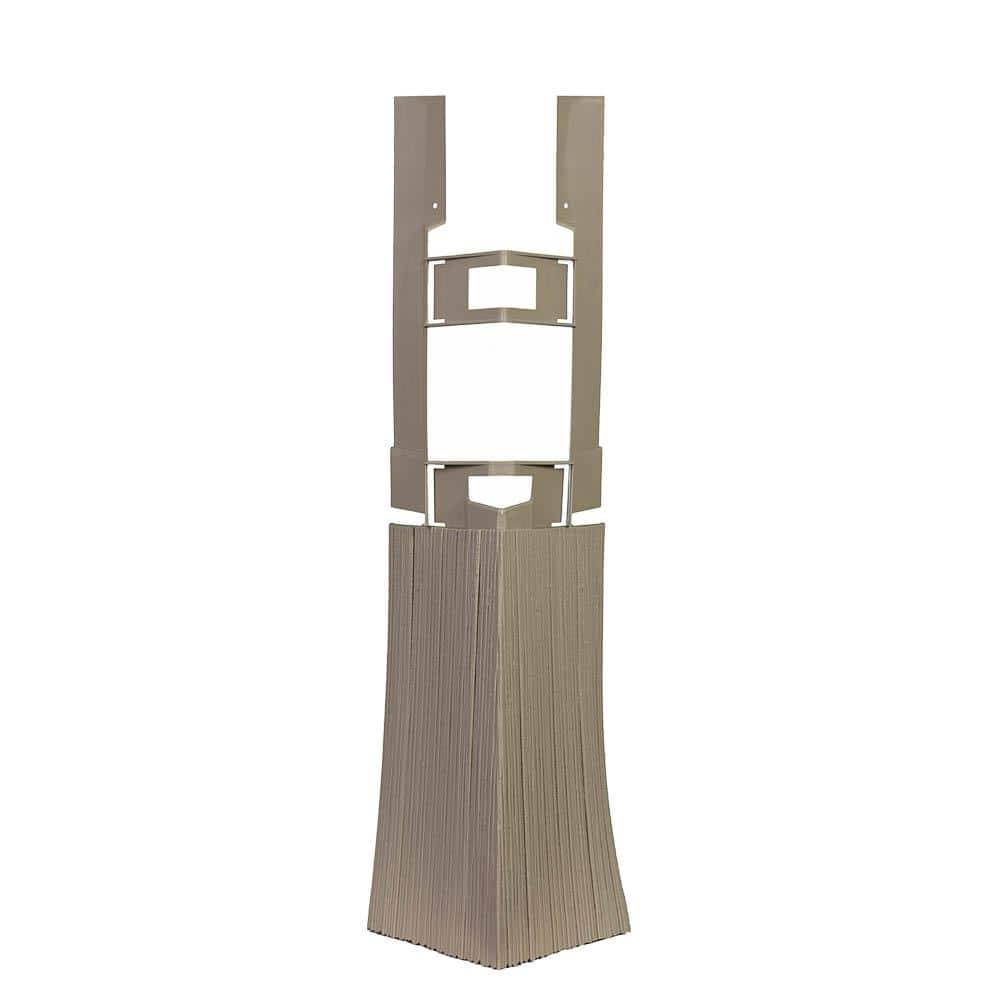 Shake HS - 4.75 in. x 19.25 in. Hand-Split Shake in Weathered Blend - Corner (3.85 lin. ft. per Box) Trim Plastic Siding price history on PriceWatchPro