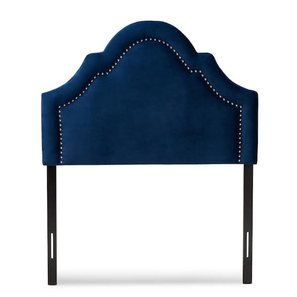 Baxton Studio Rita Royal Blue Twin Headboard