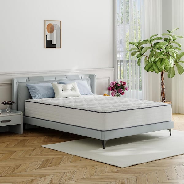 Babo Care Queen Size Plush Hybrid Gel Memory Foam 10 in