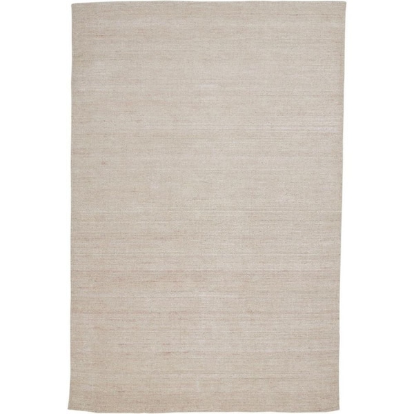 HomeRoots 2 x 3 Tan Abstract Area Rug