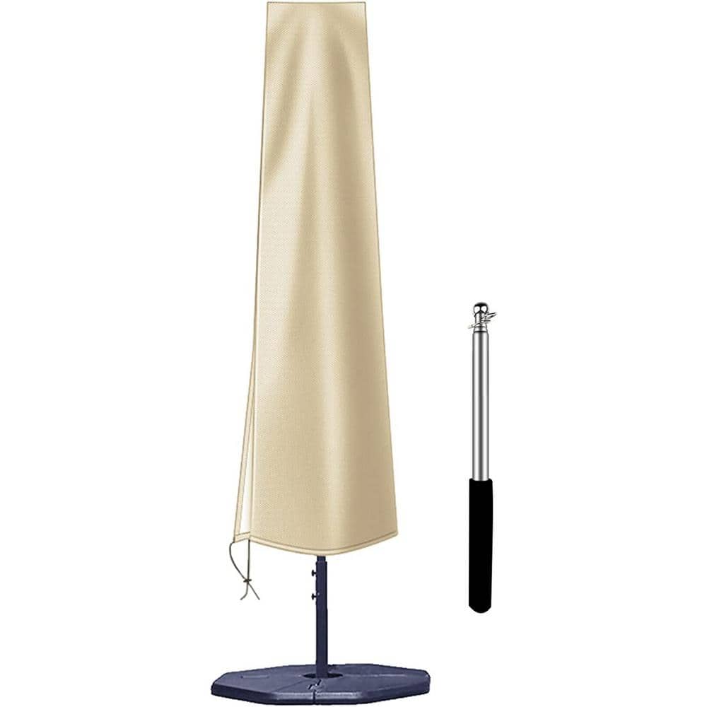 Umbrella Cover 420D Oxford Fabric Umbrella Covers Waterproof w/Zip, for 9 f