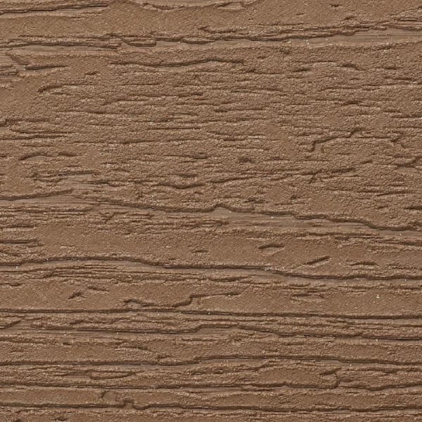 1 in. x 6 ft. x 12 ft. Enhance Basics Saddle Grooved Edge Composite Deck Board