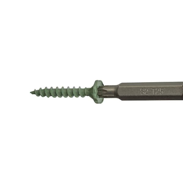 Backer-On - #9 x 1-5/8 in. Star Drive Serrated Head Cement Board Screws (575-Pack)