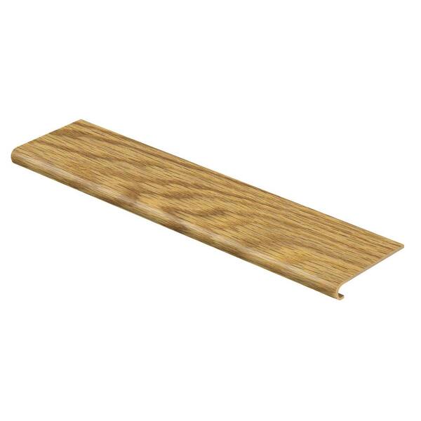 Cap A Tread Autumn Oak 47 in. Long x 12-1/8 in. Deep x 1-11/16 in. Height Vinyl to Cover Stairs 1 in. Thick