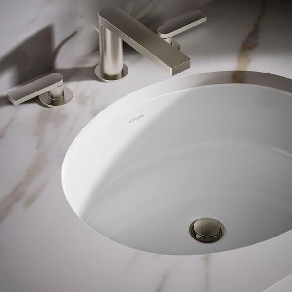KOHLER Verticyl 19.25 in. x 16 in. Undermount Bathroom Sink in