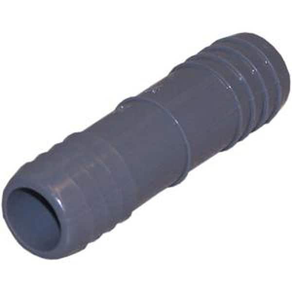 Unbranded 1/2 in. x 1/2 in. PVC Barb x Barb Insert Coupling