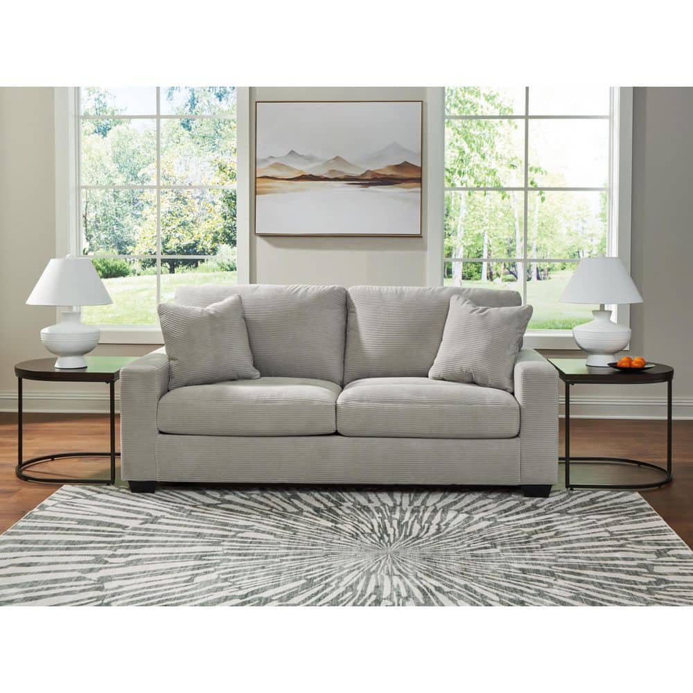 Signature DESIGN BY ASHLEY Ammon 85 in. Square Arm Polyester