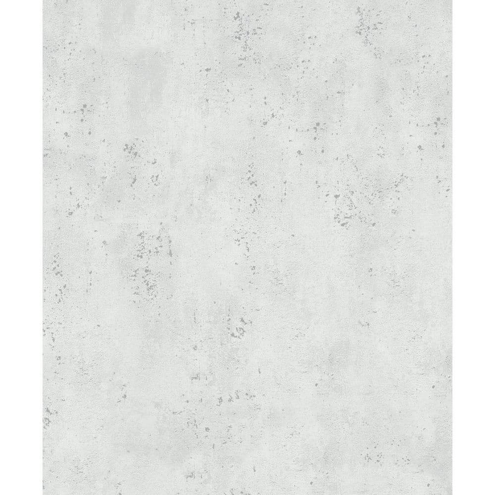 Textures Collection Silver Industrial Plain Metallic Elements Finish Vinyl 