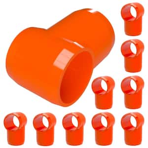 1/2 in. Furniture Grade PVC Slip Sling Tee in Orange (10-Pack)