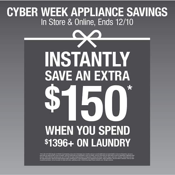 4.5 cu. ft. Stacked Washer and 8.0 cu. ft. Electric Dryer Laundry Tower in Titanium, SmartBoost Premixing, Energy Star