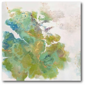 30 in. x 30 in. "Lichen I" Gallery Wrapped Canvas Printed Wall Art