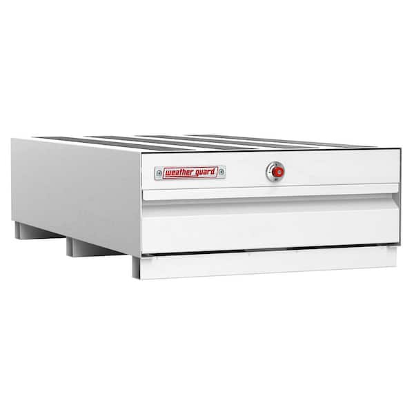 Pack Rat Truck Bed Storage Steel White Slid in.g Drawer Unit 48 in. x 30 in. x 13 in.