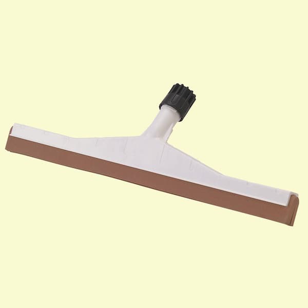 Carlisle 30 in. Red Double Foam White Frame Rubber Squeegee (Case of 10)