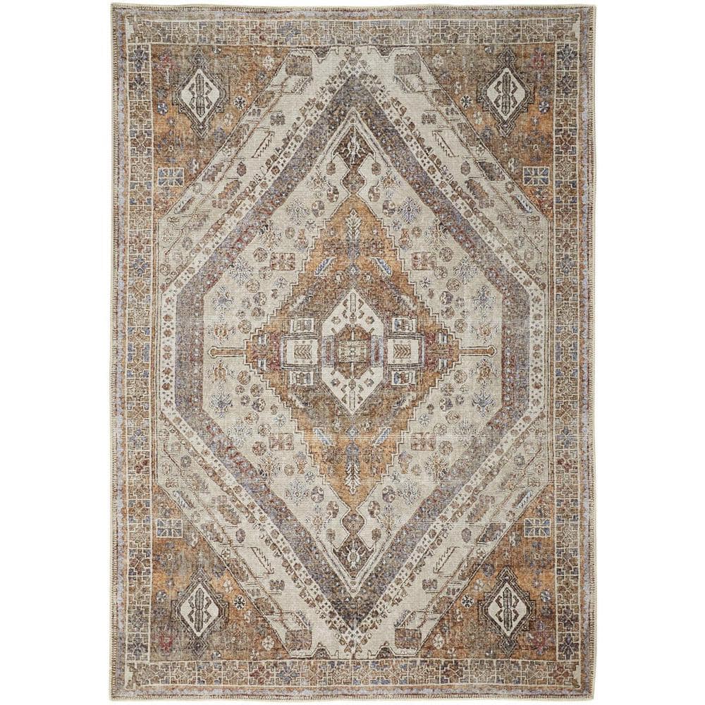 8 x 10 Brown and Ivory Abstract Area Rug price history on PriceWatchPro