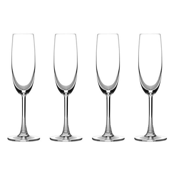 Cuisinart Advantage Glassware Essentials Collection Champagne Flutes (Set of 4)