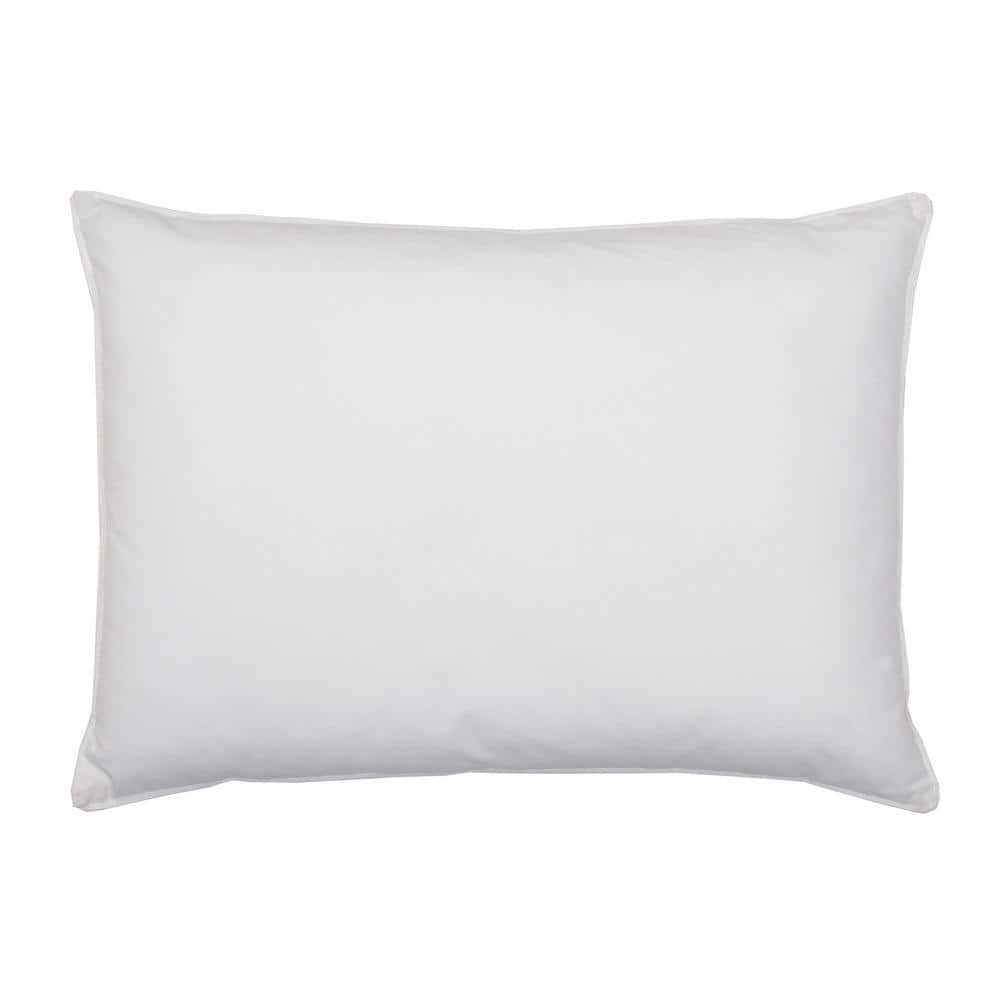 Feather and Down Lumbar Pillow Insert - White, Size 14 x 30, Cotton | The Company Store