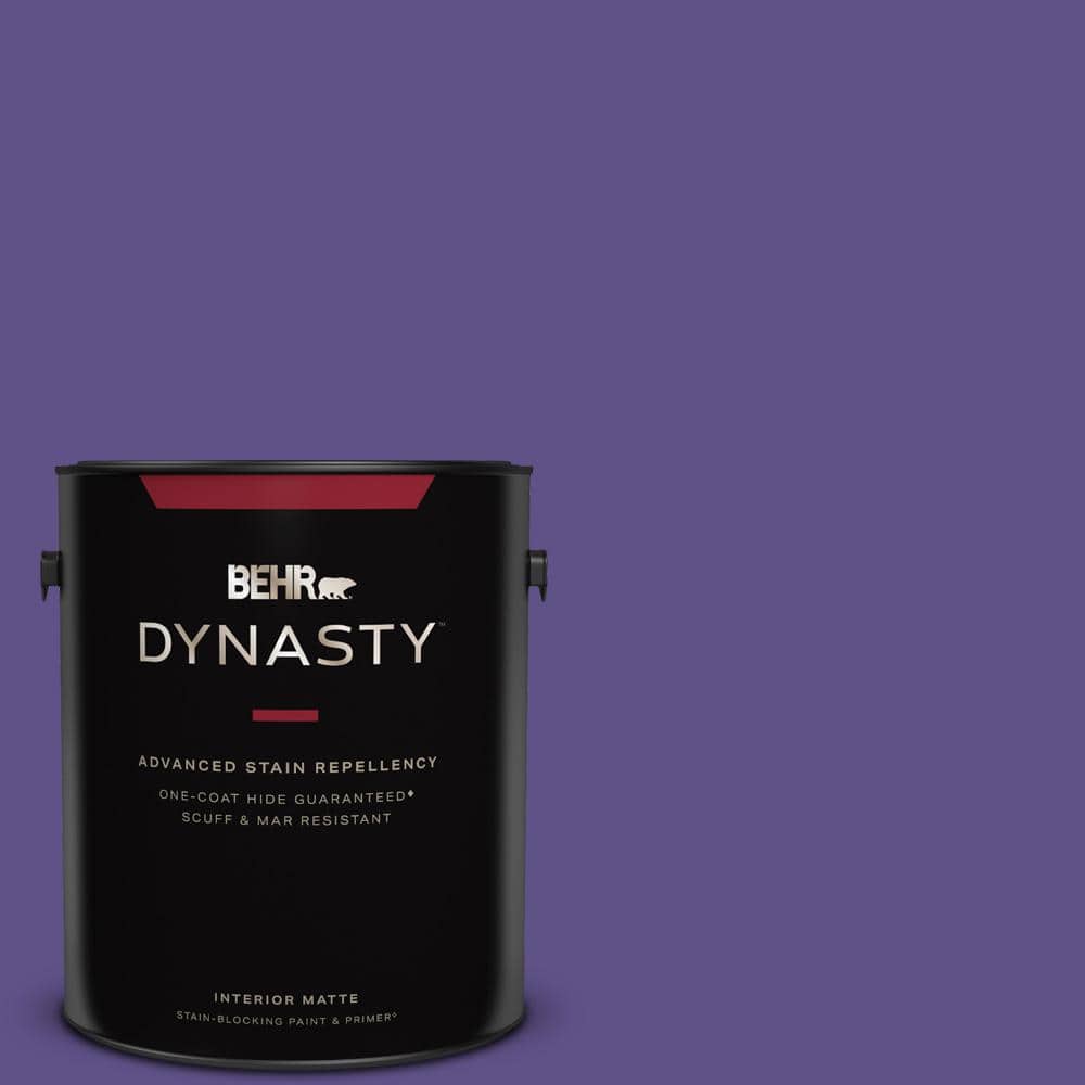 BEHR DYNASTY 1 gal. P5607 Kings Court Matte Interior StainBlocking
