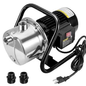 Shallow Well Pump Portable Garden Water Jet Pump 1.1 HP 978 GPH 131 ft. Head