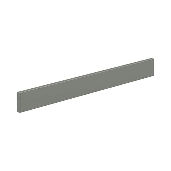 3 in. W x 35 in. H x 0.63 in. D Kitchen Cabinet Filler Strip in Fairview Moss Green
