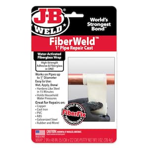 FiberWeld 1 in. x 48 in. Pipe Repair Cast White