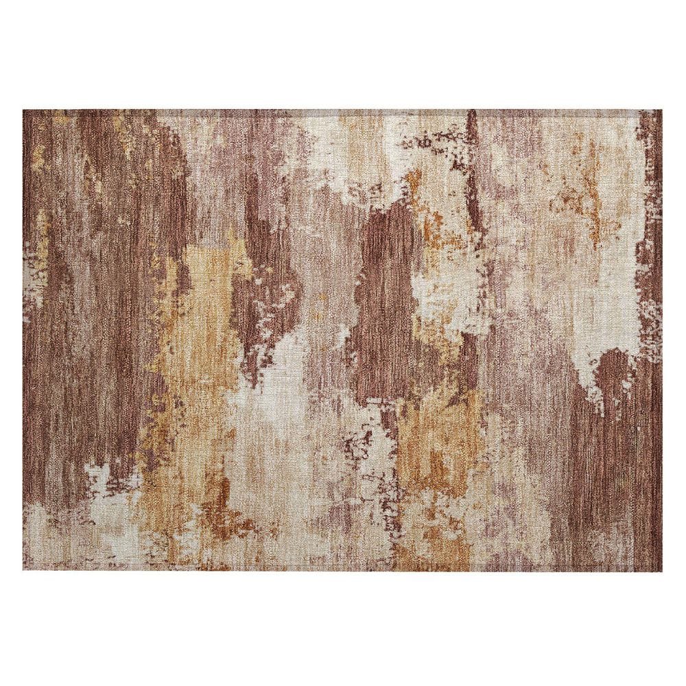 Chantille Machine Washable Indoor/Outdoor Abstract ACN2372 Paprika 2 ft. x 3 ft. Accent Rug price history on PriceWatchPro