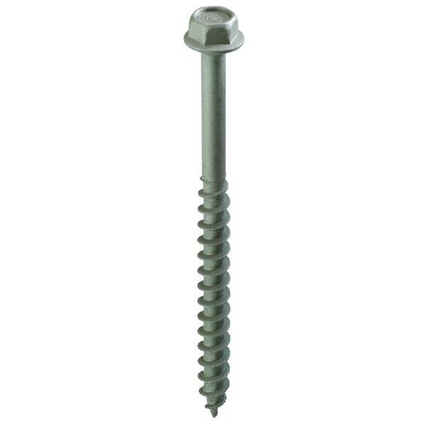 SPAX 3/8 in. x 6 in. Powerlag Hex Drive Washer Head High Corrosion Resistant Coating Lag Screw (150 per Pail)