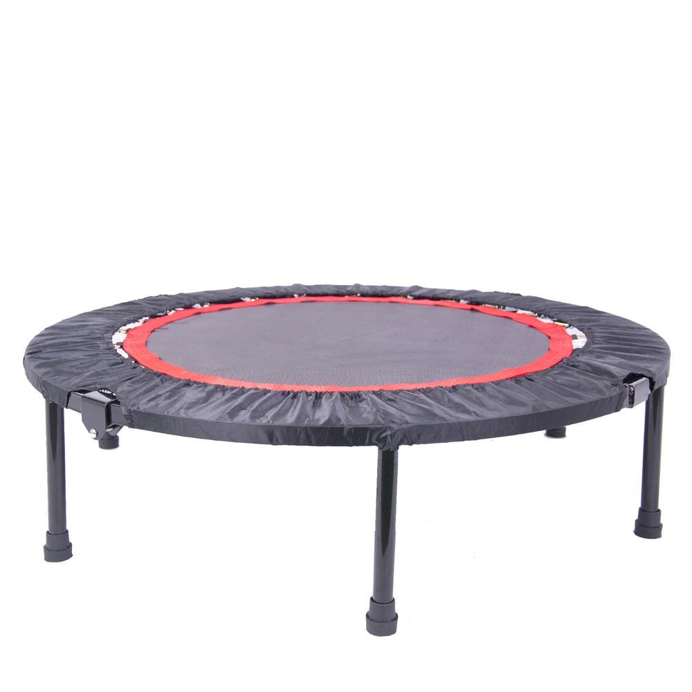 40 in. Mini Exercise Trampoline for Adults or Kids Indoor Fitness Rebounder
