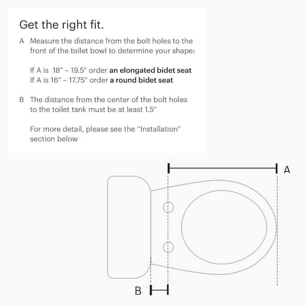 Brondell Swash 1400 Luxury Bidet Toilet Seat – Healthier Elements