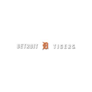 Detroit Tigers Sun Stripe 3.25 in. x 34 in. Windshield Decal