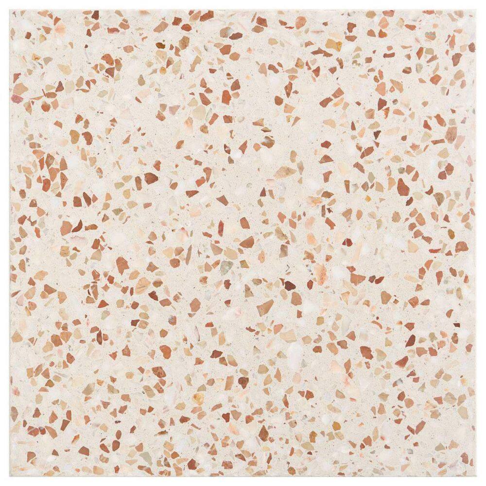 Raleigh Evora Beige 4 in. x 0.7 in. Polished Terrazzo Floor and Wall Tile Sample price history on PriceWatchPro