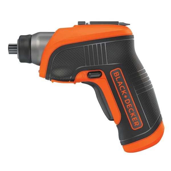 BLACK+DECKER 4V MAX Lithium-Ion Cordless Rechargeable Screwdriver with  Charger BDCS50C - The Home Depot