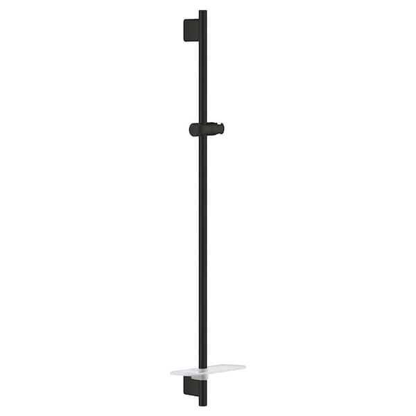 GROHE Rainshower SmartActive 36 in. Shower Slide Bar in Matte Black