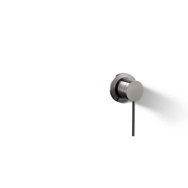 KOHLER Components Wall-Mount Bathroom Sink Faucet Handle in Vibrant Titanium