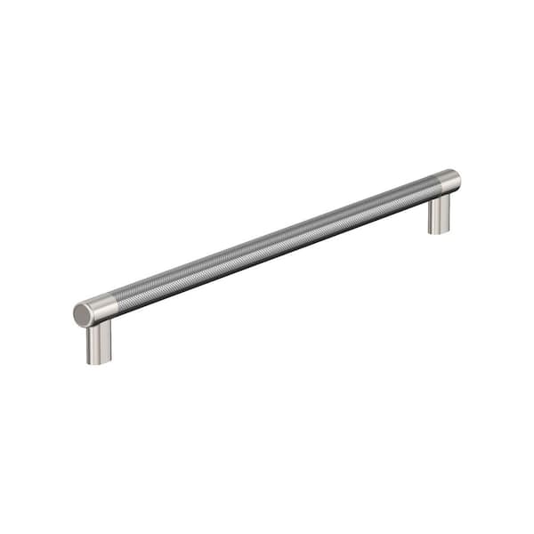 Esquire 18 in. (457mm) Modern Polished Nickel/Stainless Steel Bar Appliance Pull