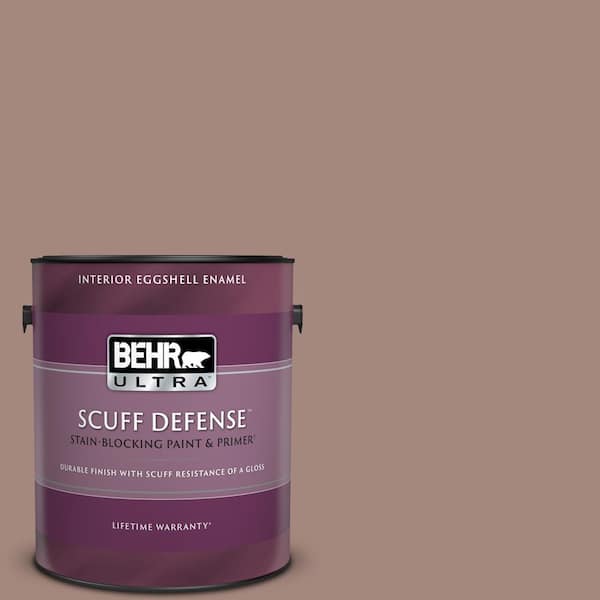 BEHR ULTRA 1 gal. #BNC-11 Pink Granite Extra Durable Eggshell Enamel Interior Paint & Primer
