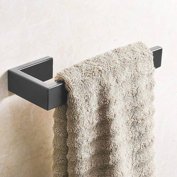 Cubilan 4-Piece Bath Hardware Set with Toilet Paper Holder, Towel