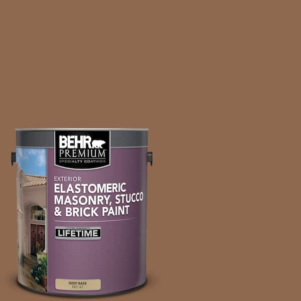 1 gal. #N250-6 Split Rail Elastomeric Masonry, Stucco and Brick Exterior Paint