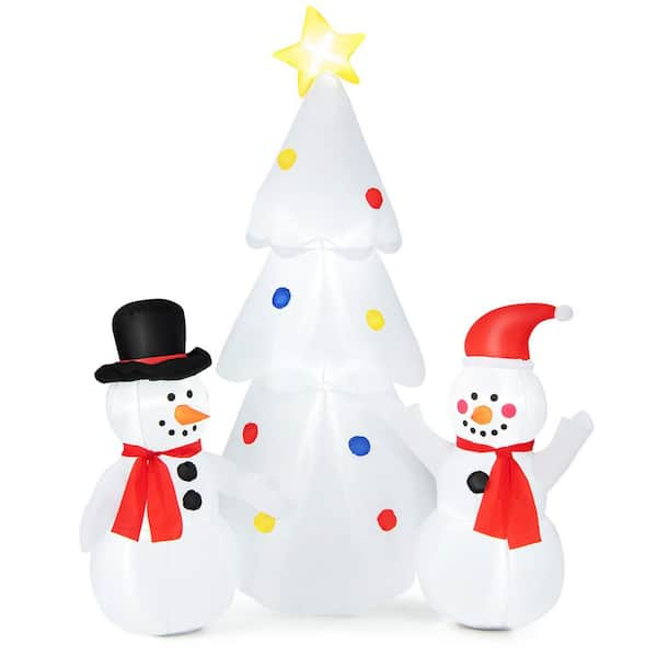 Christmas Holiday Winter Towels Set of 3 Snowman Tree 1 Bath 1 Hand 1 Wash  Cloth