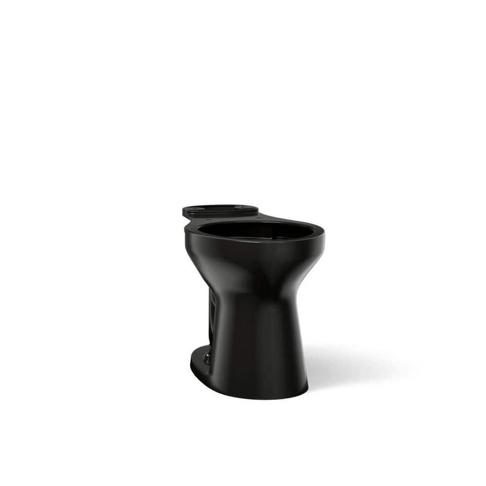 KOHLER Cimarron Comfort Height Elongated Toilet Bowl Only in Black