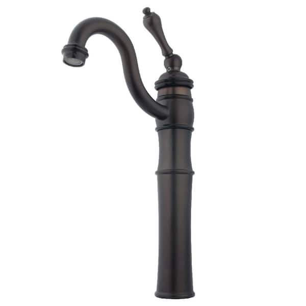Kingston Brass Victorian Single Hole Single-Handle Bathroom Faucet in Oil Rubbed Bronze