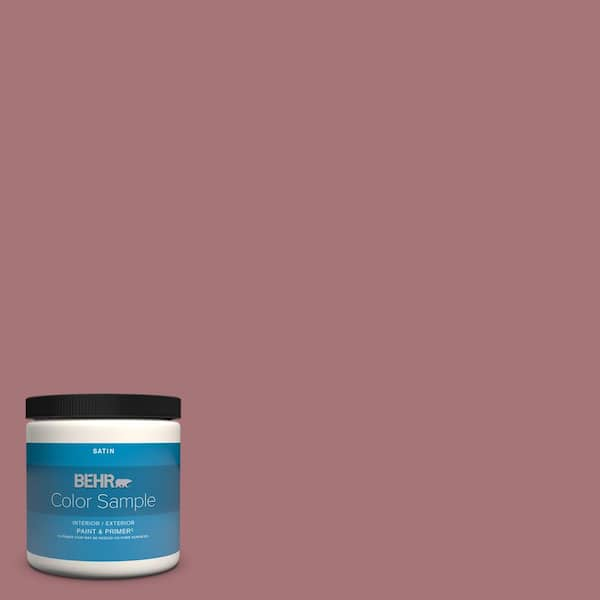 BEHR PREMIUM PLUS 8 oz. #S130-5 Heirloom Rose Satin Enamel