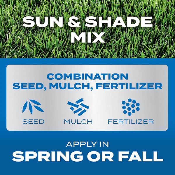 PatchMaster 4.75 lbs. Lawn Repair Mix Sun + Shade Mix, Combination Grass Seed, Fertilizer, and Mulch