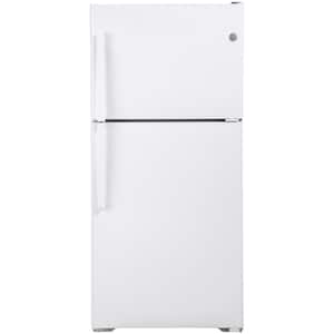 Whirlpool 21.3-cu ft Top-Freezer Refrigerator (White) ENERGY STAR in the  Top-Freezer Refrigerators department at