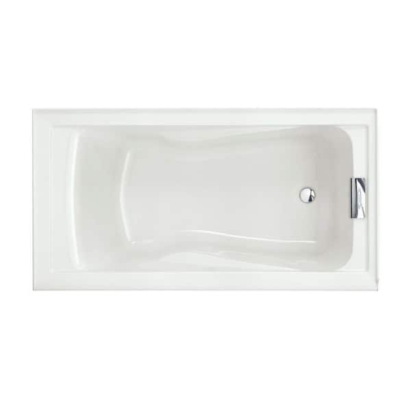 American Standard Evolution 60 in. x 32 in. Soaking Bathtub with Right Hand Drain in White