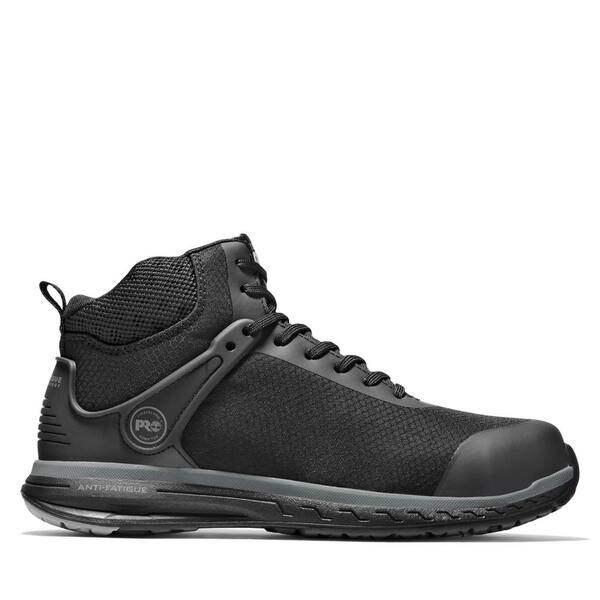 Timberland PRO Men's Drivetrain SD35 Athletic Mid Work Shoe - Composite Toe Black Size 13M