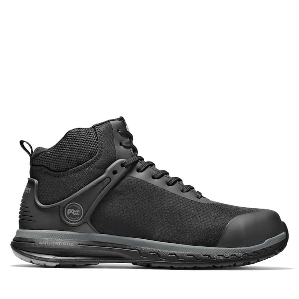 Timberland PRO Men's Drivetrain SD35 Athletic Mid Work Shoe - Composite Toe Black Size 8.5W